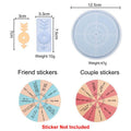 My Store Silicon Mould Truth Or Dare Spinning Game Mould