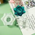 My Store Silicon Mould Lotus Shape Tea Light Candle Holder Mould