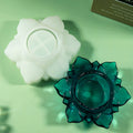 My Store Silicon Mould Lotus Shape Tea Light Candle Holder Mould