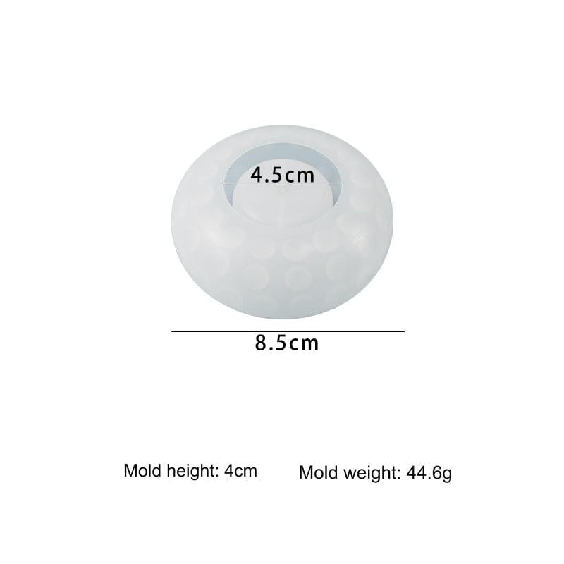 My Store Silicon Mould Candle Tea Light Holder