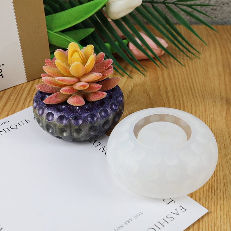 My Store Silicon Mould Candle Tea Light Holder