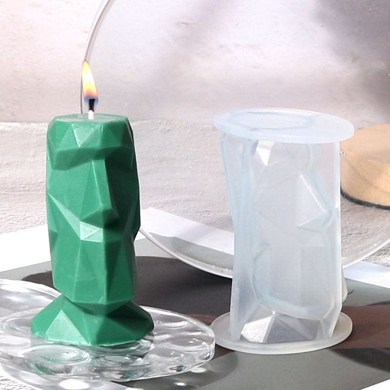 My Store Silicon Mould Abstract Human Face Candle Mould
