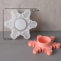 My Store Snowflakes Tea Light Holder 01