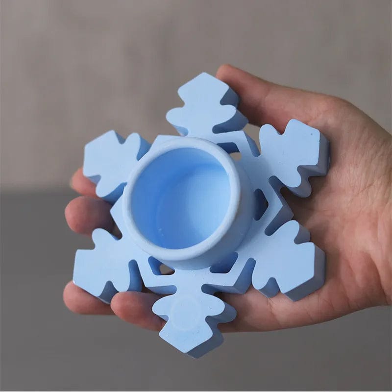 My Store Snowflakes Tea Light Holder 02