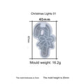 My Store Silicon Mould Christmas Candy Stick For Hanging Light & Decoration Mould
