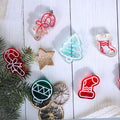 My Store Silicon Mould Christmas Candy Stick For Hanging Light & Decoration Mould