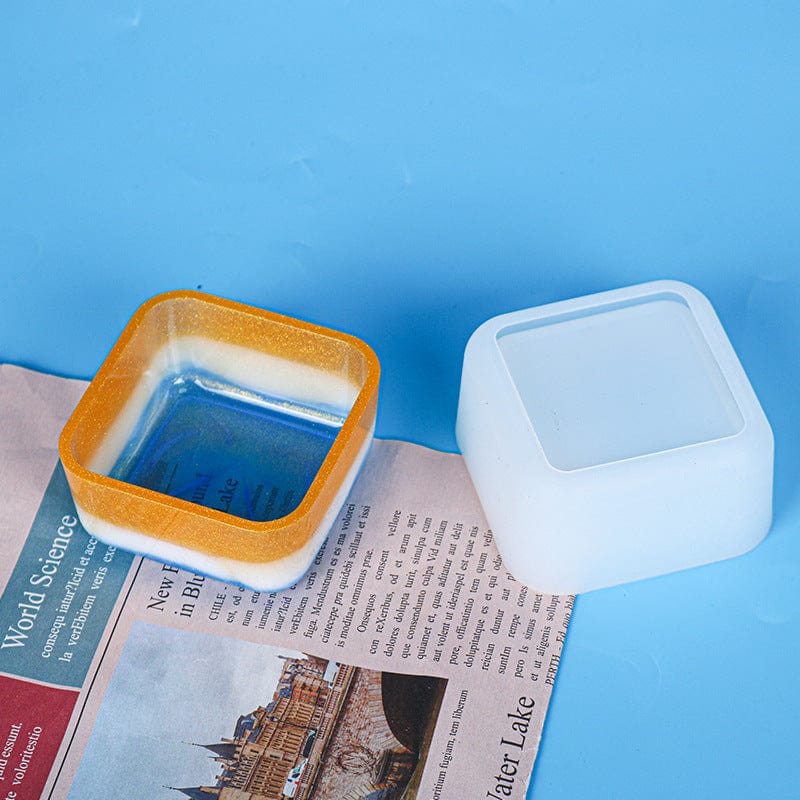 My Store Silicon Mould Square Bowl Katori Mould