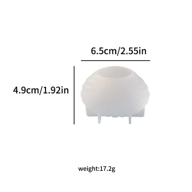 My Store Silicon Mould Small Sea Shell Candle Mould