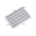 My Store Silicon Mould 5 Cavity Rectangle Book Mark Mould