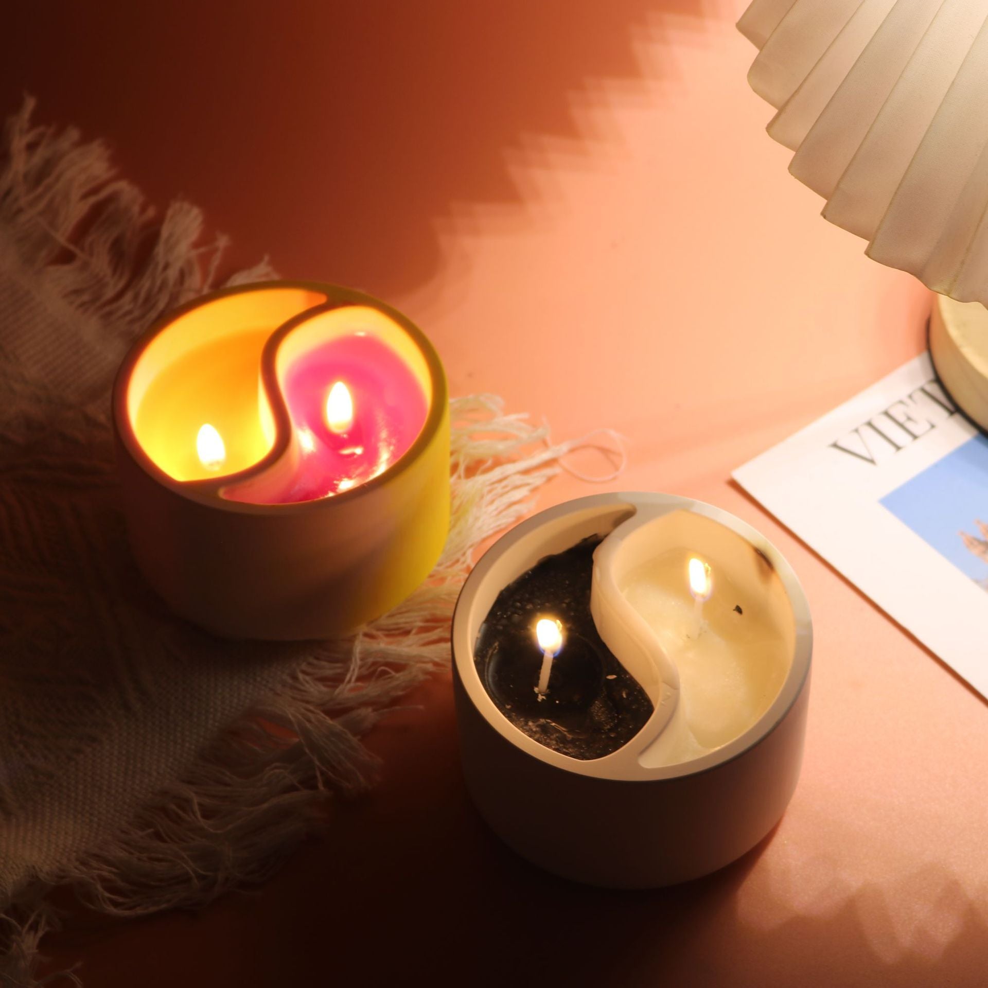My Store Silicon Mould Tai Chi (Feng Shui) Bowl & Candle Mould