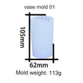 My Store Silicon Mould Broad Flower Vase & Pen Stand Mould