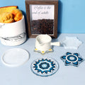 My Store Silicon Mould Mandala Pattern Round Coaster Mould