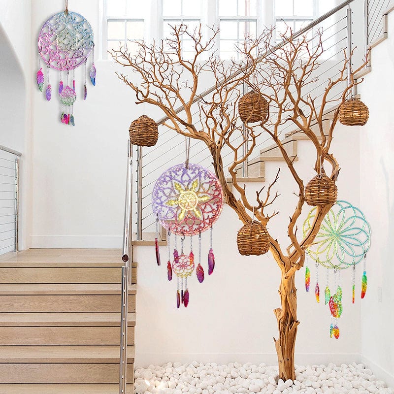 My Store Silicon Mould Dream Catcher Set Of 3 Moulds