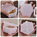 My Store Silicon Mould Snowflake Storage Box Mould