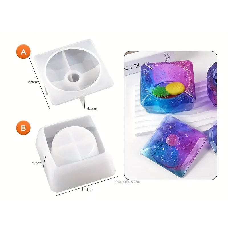 My Store Silicon Mould Crystal Storage Box Mould