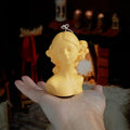 My Store Silicon Mould Rose Girl Candle Mould