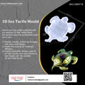 My Store Silicon Mould 3D Sea Turtle Mould