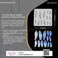 My Store Silicon Mould 13 Cavity Dream Catcher Jewellery & Keychain Mould