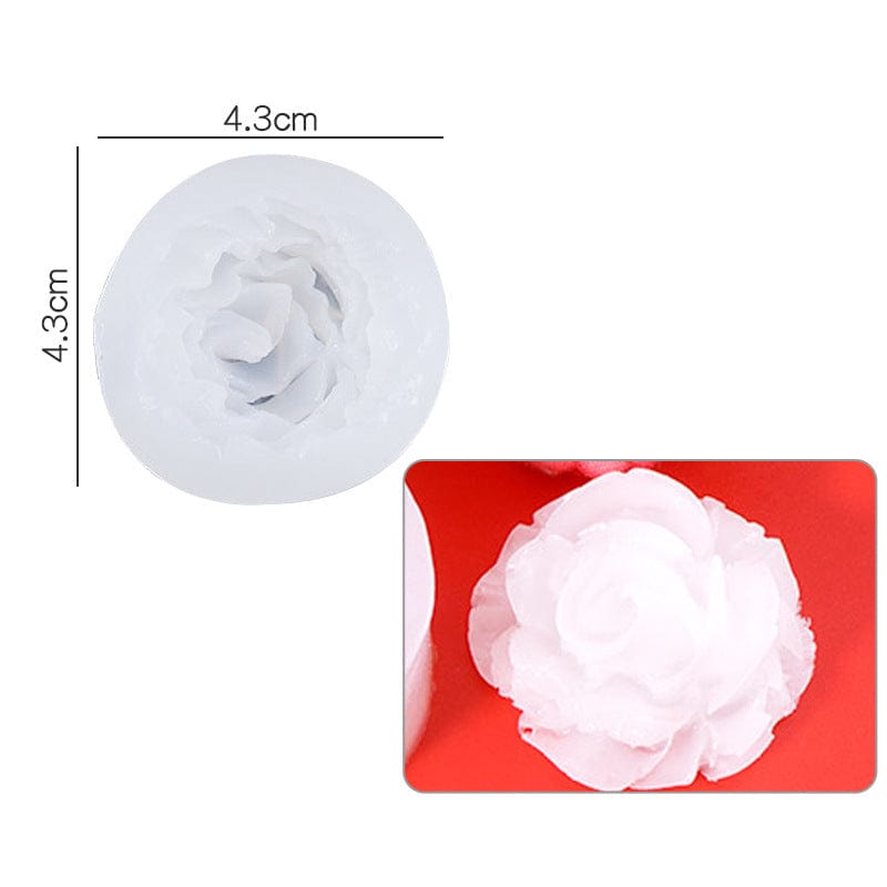 My Store Silicon Mould 3D Flower Mould