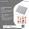 My Store Silicon Mould 5 Cavity Bookmark Mould