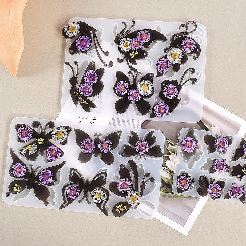 My Store Silicon Mould 6 Cavity Keychain & Pendant Mould