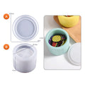 My Store Silicon Mould Round Emboss Figure Storage Box Mould