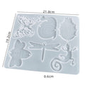 My Store Silicon Mould 6 Cavity Insect Keychain & pendant Mould