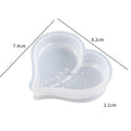My Store Silicon Mould Heart With Stitches Mould