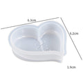 My Store Silicon Mould Heart With Stitches Mould