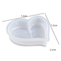 My Store Silicon Mould Heart With Stitches Mould