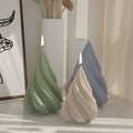 My Store Silicon Mould Irregular Geometric Wave Rotating Candle Mould