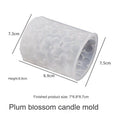 My Store Silicon Mould 3D Plum Blossom Flower Candle Mould