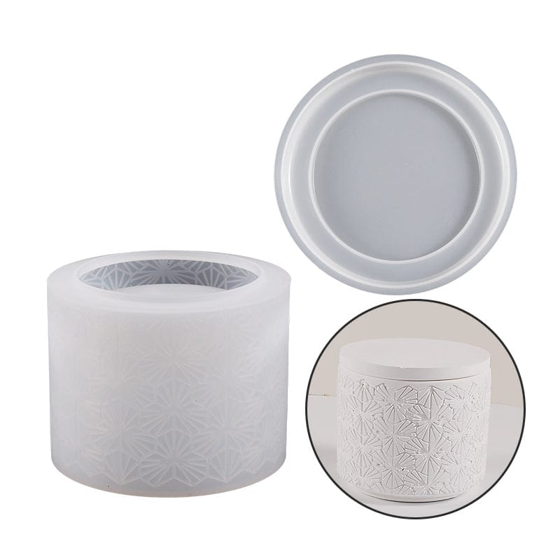 My Store Silicon Mould Geometric Pattern Storage Combination Mould