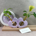 My Store Silicon Mould Double Heart Testtube Planter Mould