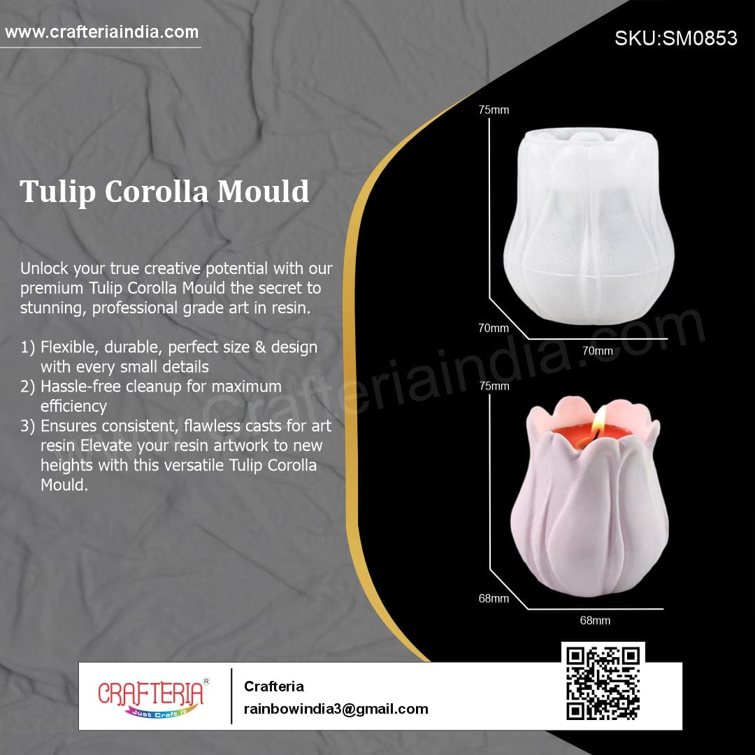 My Store Silicon Mould Tulip Corolla Mould