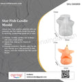 My Store Silicon Mould Starfish Candle Mould