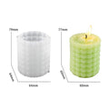 My Store Silicon Mould Small Love Cylinder Candle Mould