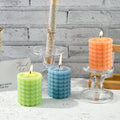 My Store Silicon Mould Small Love Cylinder Candle Mould