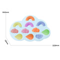 My Store Silicon Mould Blue Rainbow Clouds Mould