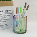 My Store Silicon Mould Striped Cylindrical Pen Holder Mould