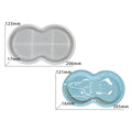 My Store Silicon Mould Short Tray Storage Circular Mould