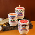 My Store Silicon Mould Texture Jar Storage, Planter & Candle Holder Mould