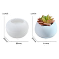 My Store Silicon Mould Round Flower Pot & Candle Holder Mould