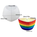 My Store Silicon Mould Heart Trinket Bowl Mould