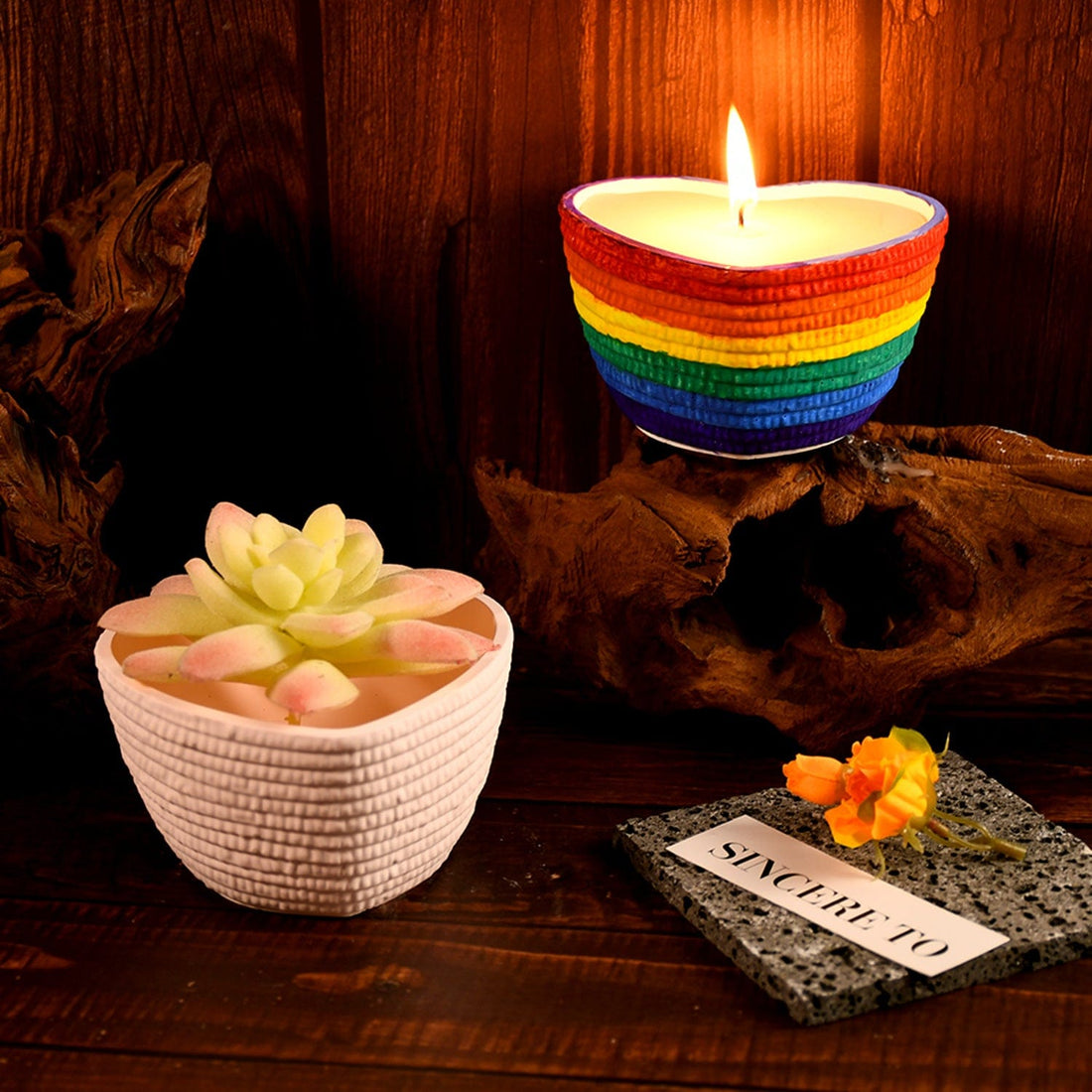 My Store Silicon Mould Heart Trinket Bowl Mould