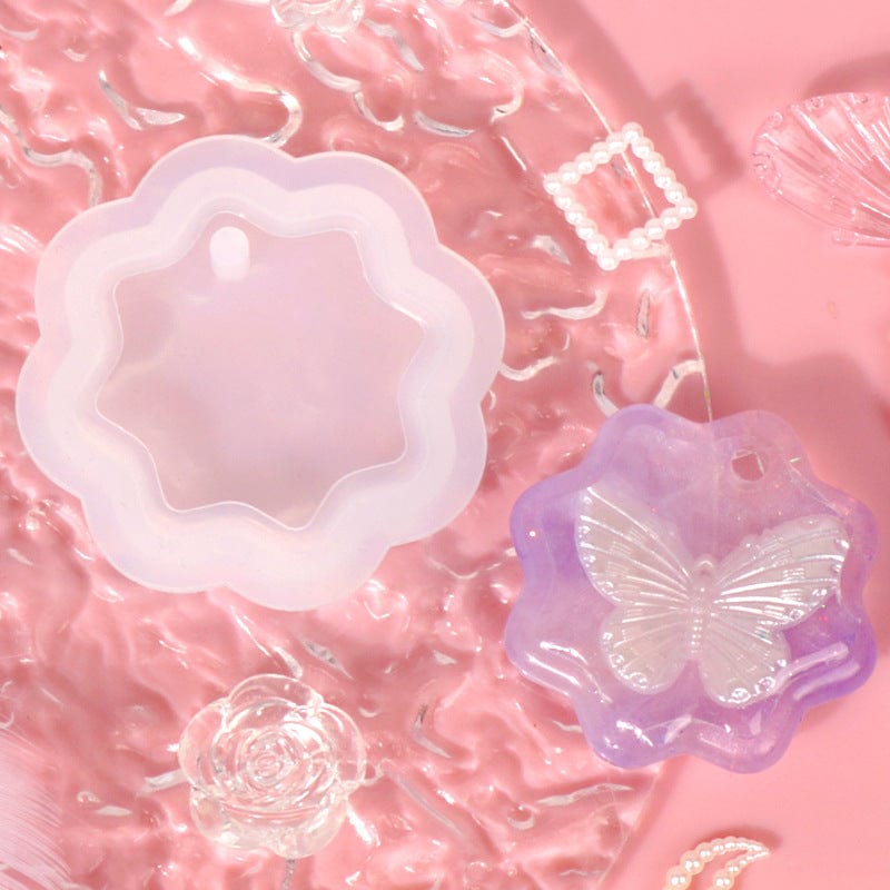 My Store Silicon Mould Christmas Star Keychain & Pendant Mould
