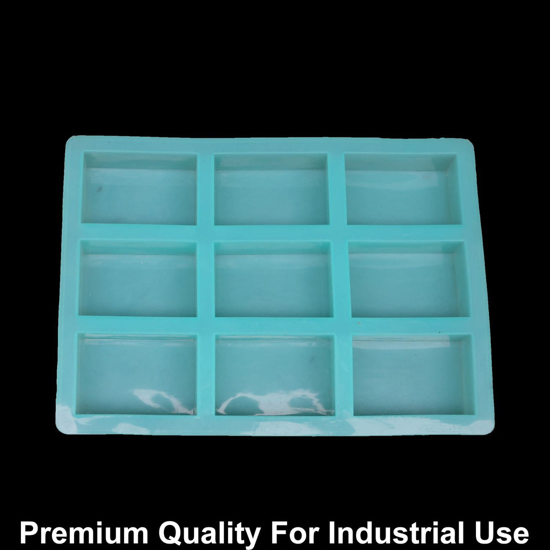 JUST CRAFT IT 9 Cavity Rectangle 125gms silicon soap mould