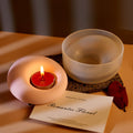 My Store Silicon Mould Unequal Circular Candle T-Light Holder Mould