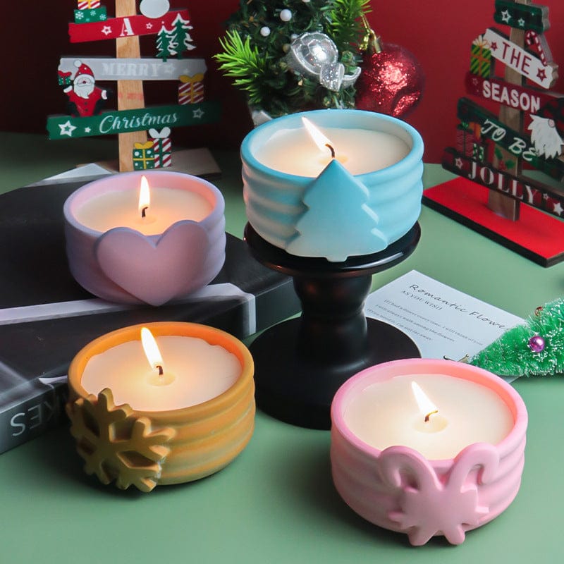 My Store Silicon Mould Christmas Scepter Storage Box Mould
