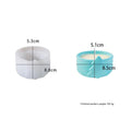 My Store Silicon Mould Christmas T-light and candle base Mould